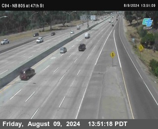 (C094) NB 805 : 47th Street (on ramp)