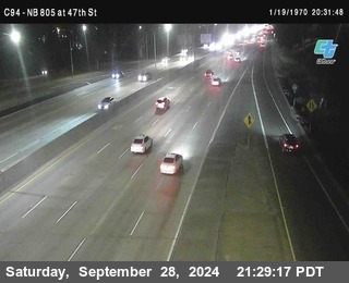 (C094) NB 805 : 47th Street (on ramp)