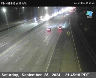 (C094) NB 805 : 47th Street (on ramp)