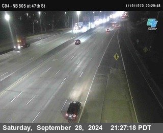 (C094) NB 805 : 47th Street (on ramp)