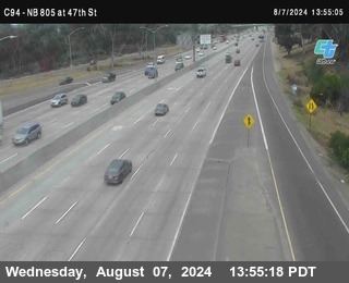 (C094) NB 805 : 47th Street (on ramp)