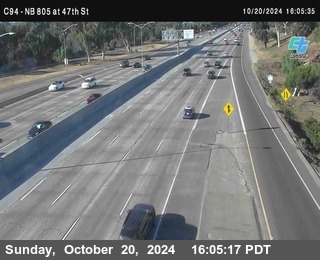 (C094) NB 805 : 47th Street (on ramp)