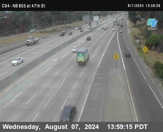 (C094) NB 805 : 47th Street (on ramp)