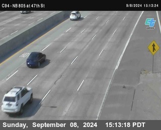 (C094) NB 805 : 47th Street (on ramp)