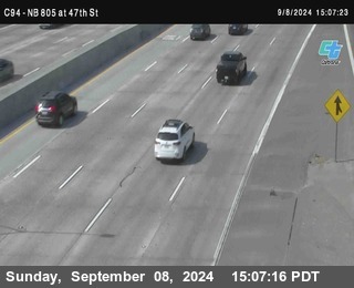 (C094) NB 805 : 47th Street (on ramp)