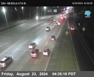 (C094) NB 805 : 47th Street (on ramp)