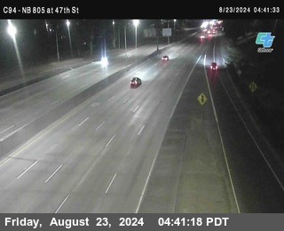 (C094) NB 805 : 47th Street (on ramp)