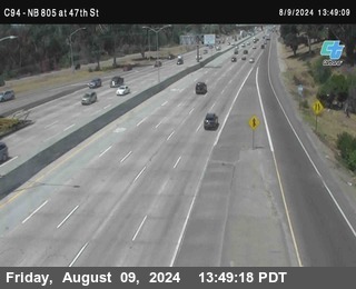 (C094) NB 805 : 47th Street (on ramp)