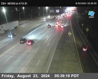 (C094) NB 805 : 47th Street (on ramp)