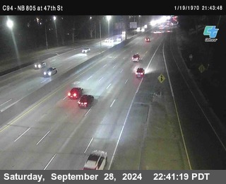 (C094) NB 805 : 47th Street (on ramp)