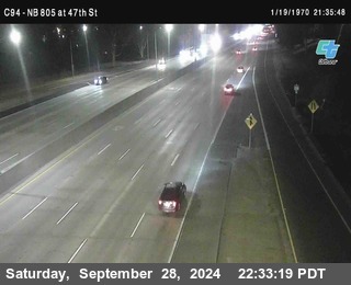 (C094) NB 805 : 47th Street (on ramp)