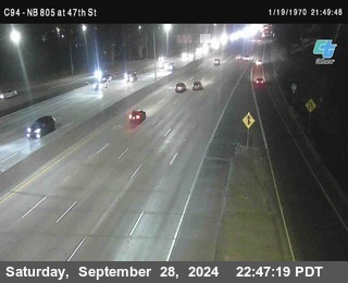 (C094) NB 805 : 47th Street (on ramp)