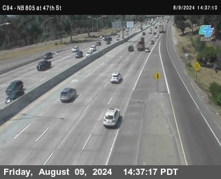 (C094) NB 805 : 47th Street (on ramp)