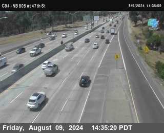 (C094) NB 805 : 47th Street (on ramp)