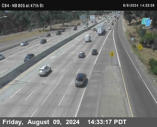 (C094) NB 805 : 47th Street (on ramp)