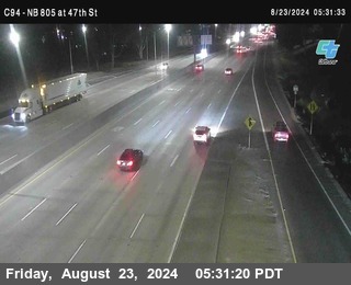 (C094) NB 805 : 47th Street (on ramp)