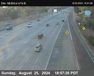 (C094) NB 805 : 47th Street (on ramp)