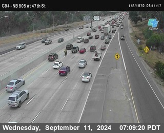 (C094) NB 805 : 47th Street (on ramp)