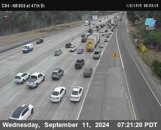 (C094) NB 805 : 47th Street (on ramp)