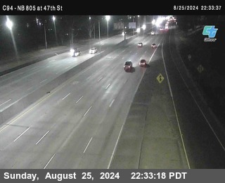 (C094) NB 805 : 47th Street (on ramp)