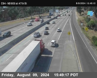 (C094) NB 805 : 47th Street (on ramp)