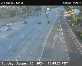 (C094) NB 805 : 47th Street (on ramp)