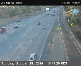 (C094) NB 805 : 47th Street (on ramp)