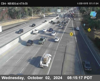 (C094) NB 805 : 47th Street (on ramp)