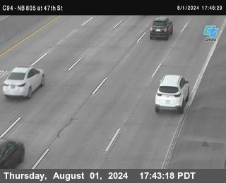 (C094) NB 805 : 47th Street (on ramp)