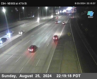 (C094) NB 805 : 47th Street (on ramp)