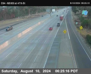 (C094) NB 805 : 47th Street (on ramp)