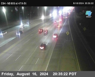 (C094) NB 805 : 47th Street (on ramp)