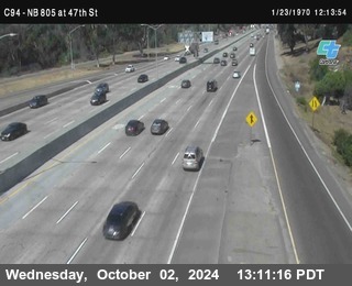 (C094) NB 805 : 47th Street (on ramp)