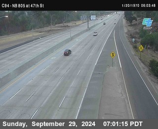 (C094) NB 805 : 47th Street (on ramp)