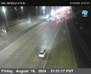 (C094) NB 805 : 47th Street (on ramp)