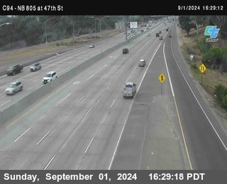 (C094) NB 805 : 47th Street (on ramp)