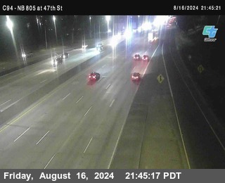 (C094) NB 805 : 47th Street (on ramp)