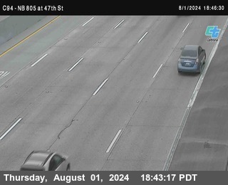 (C094) NB 805 : 47th Street (on ramp)