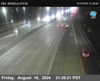 (C094) NB 805 : 47th Street (on ramp)