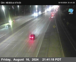 (C094) NB 805 : 47th Street (on ramp)