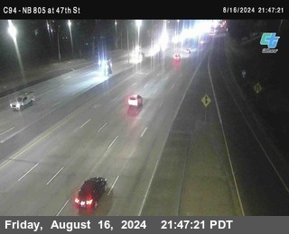 (C094) NB 805 : 47th Street (on ramp)