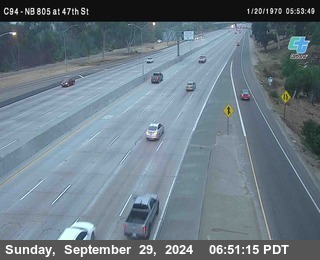 (C094) NB 805 : 47th Street (on ramp)