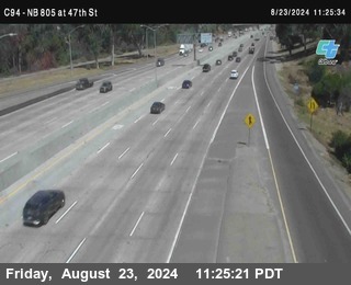 (C094) NB 805 : 47th Street (on ramp)