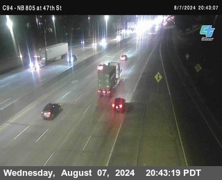 (C094) NB 805 : 47th Street (on ramp)