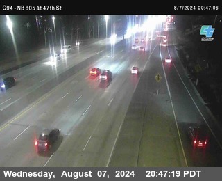 (C094) NB 805 : 47th Street (on ramp)