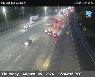 (C094) NB 805 : 47th Street (on ramp)