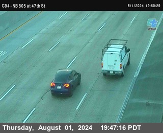 (C094) NB 805 : 47th Street (on ramp)