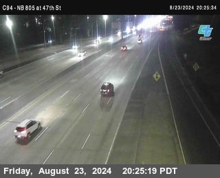 (C094) NB 805 : 47th Street (on ramp)