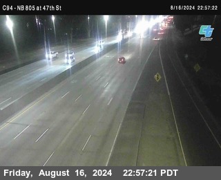 (C094) NB 805 : 47th Street (on ramp)