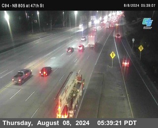 (C094) NB 805 : 47th Street (on ramp)